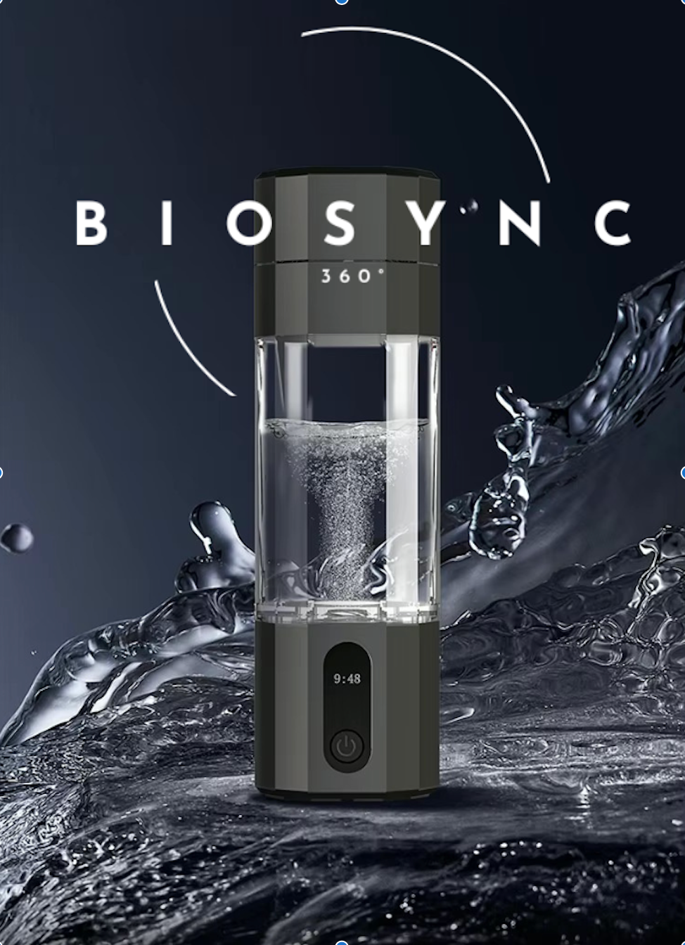 Behind the Technology of BioSync360° Hydrogen Water Bottle Generator