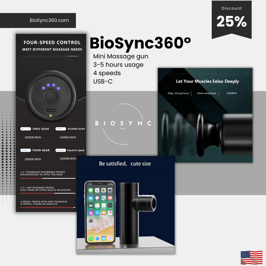 BioSync360° Mini Massager